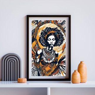 Geist der Ehe - Afrozentrischer Stammeport Poster