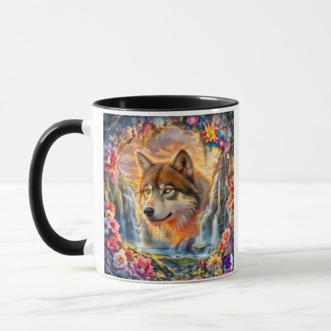 Geist der Fälle: Der Blumenwolf Tasse (Links)