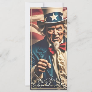 Geist der Freiheit in Rot, Weiß und Blau