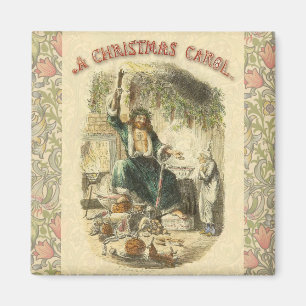 Geist der gegenwärtigen Weihnacht Scrooge Magnet
