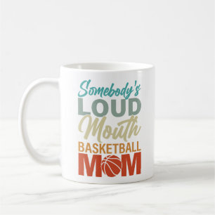 Geist der Loud Mouth Basketball-Mama Kaffeetasse