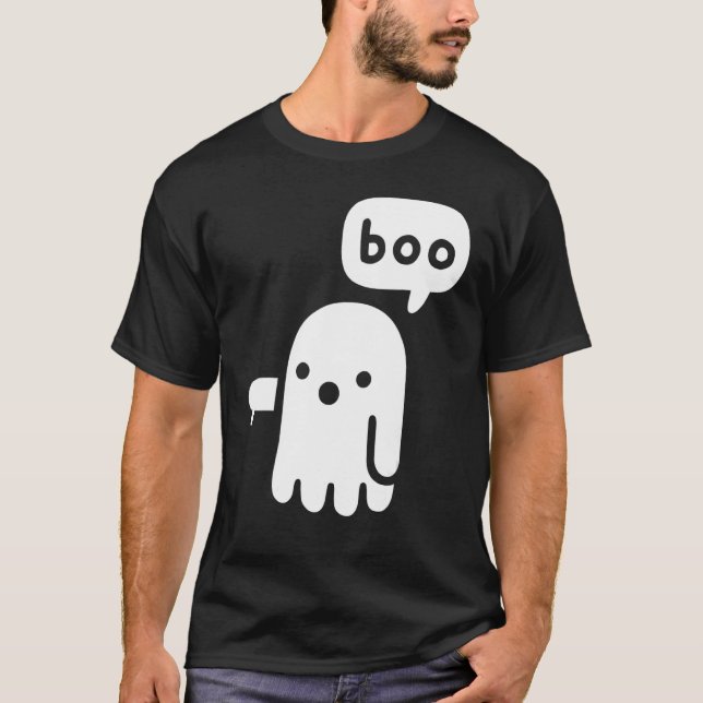 Geist der Missbilligung Boo T-Shirt (Vorderseite)