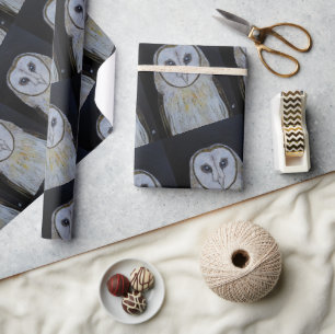 Geist der Nacht Gemälde von Alfred Fox Geschenkpapier