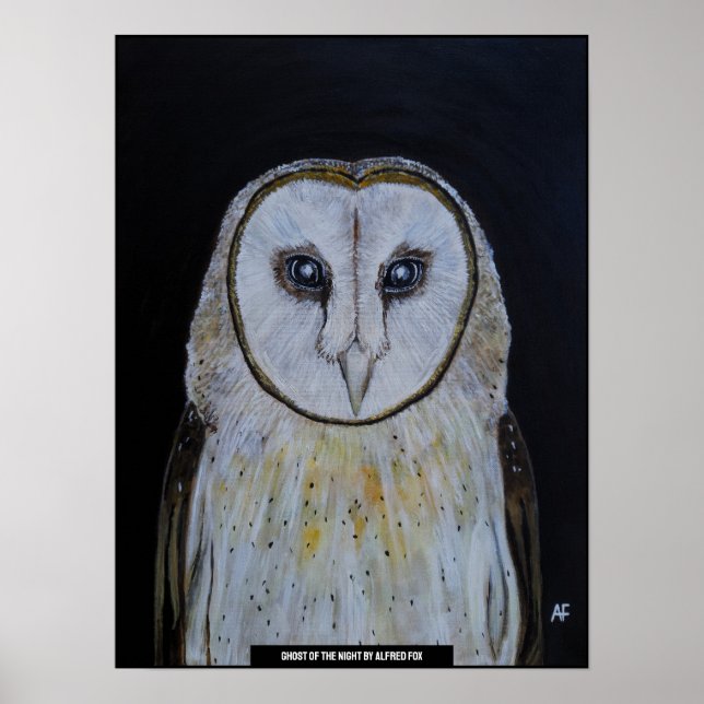 Geist der Nacht Gemälde von Alfred Fox Poster (Vorne)