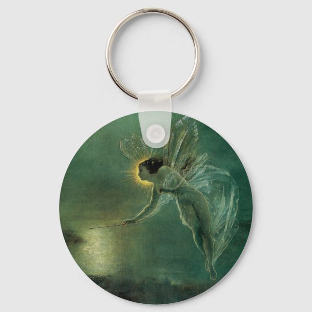 Geist der Nacht von Grimshaw, Viktorianische Fee Schlüsselanhänger (Vorderseite)
