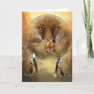 Geist der Red Fox ArtCard Karte