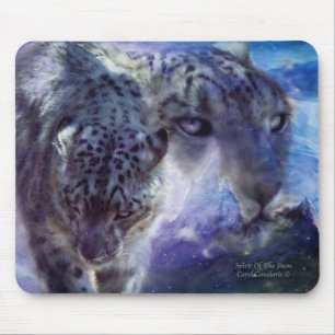 Geist der Schnee-Kunst Mousepad