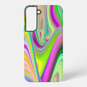 Geist der Sommerbrise, Abstrakte 3D Regenbogenkuns Samsung Galaxy Hülle