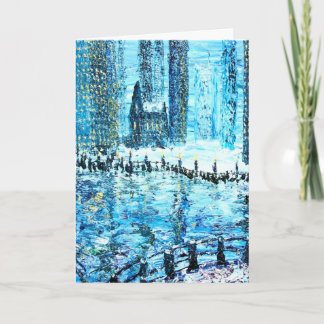 Geist der Stadt Feiertagskarte