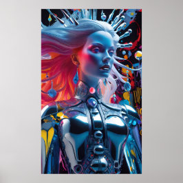 Geist der technologischen Distanzierung Poster