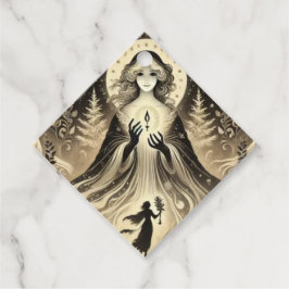 Geist der Weihnachtsferien Geschenkanhänger