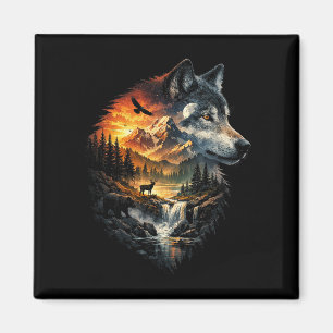 Geist der Wildnis Magnet