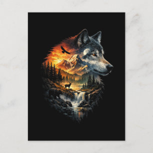 Geist der Wildnis Postkarte