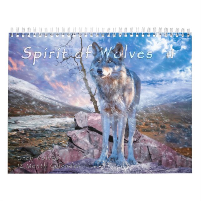 GEIST DER WÖLFE #1 KALENDER (Titelbild)