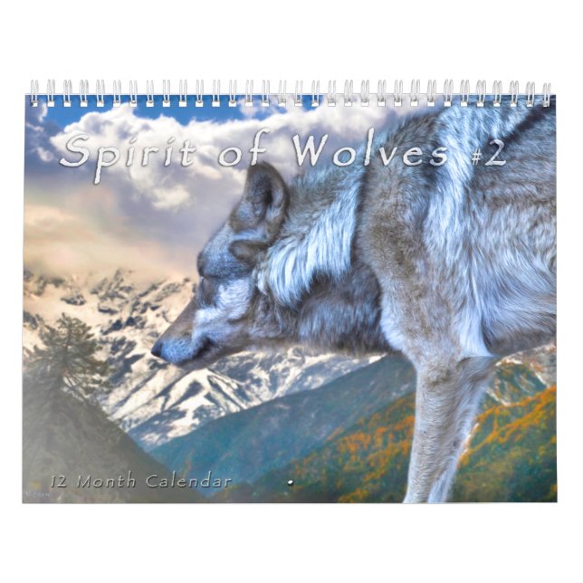 GEIST DER WÖLFE #2 Kalender (Titelbild)