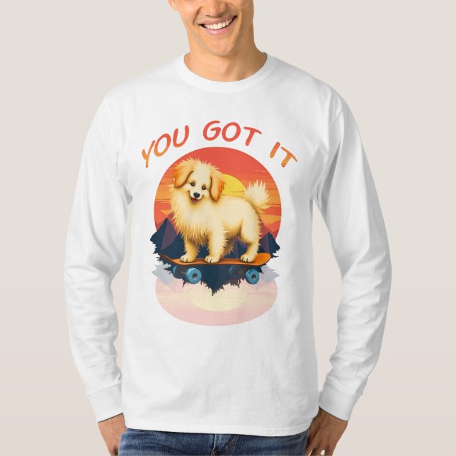 Geist des Abenteuerhundes T-Shirt (Vorderseite)