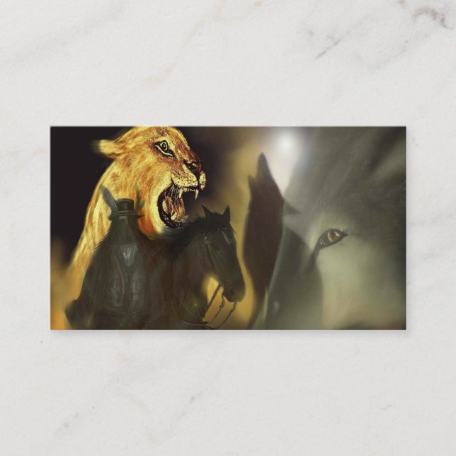 Geist des amerikanischen Ureinwohners Visitenkarte (Vorderseite)