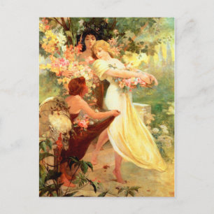 Geist des Frühlings - Postkarte