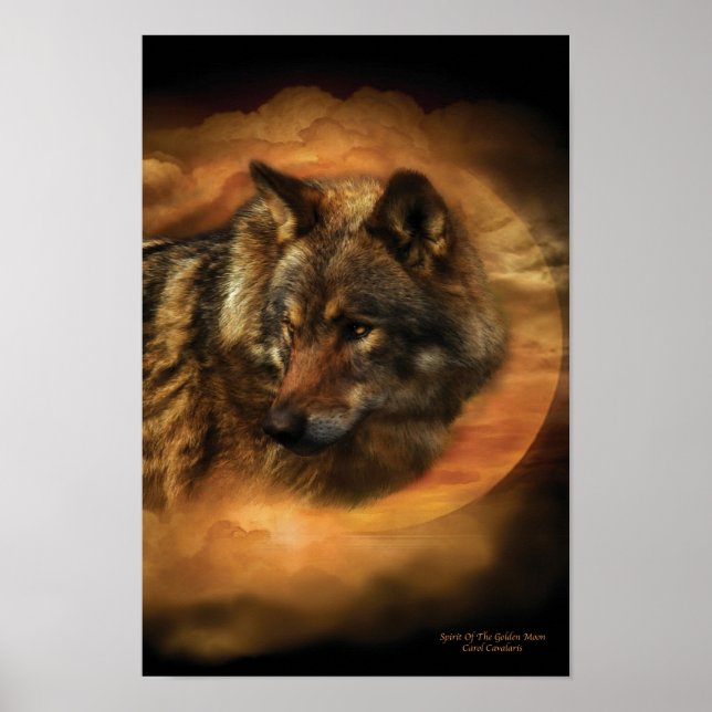 Geist des Golden Moon Poster/Print Poster (Vorne)
