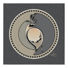 Geist des grauen Hintergrundes Poster