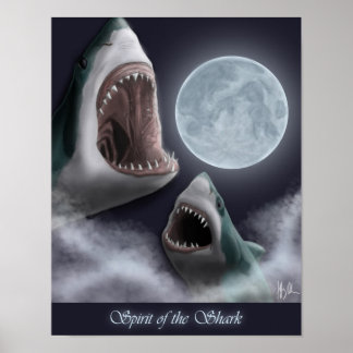 Geist des Hai-Posters Poster