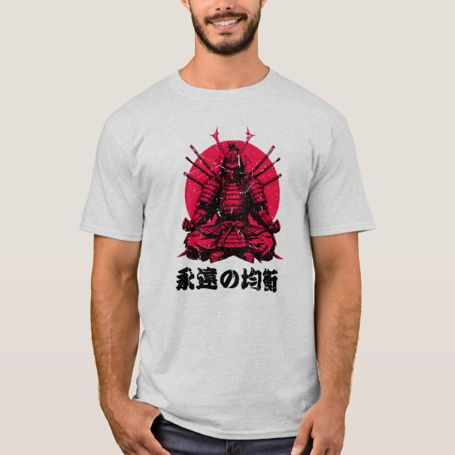 Geist des Kriegers (武 士 魂) T-Shirt (Vorderseite)