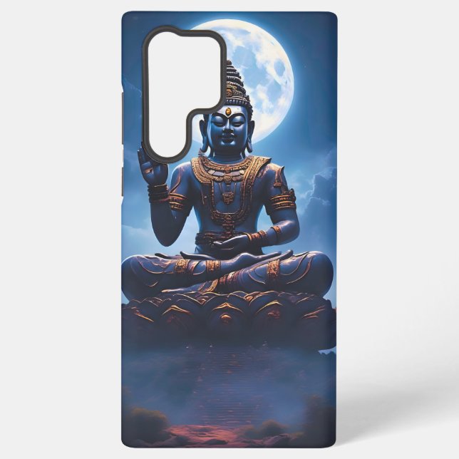 Geist des Mondes über Nusantara Samsung Galaxy Hülle (Rückseite)