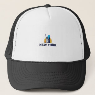 Geist des NYC Truckerkappe