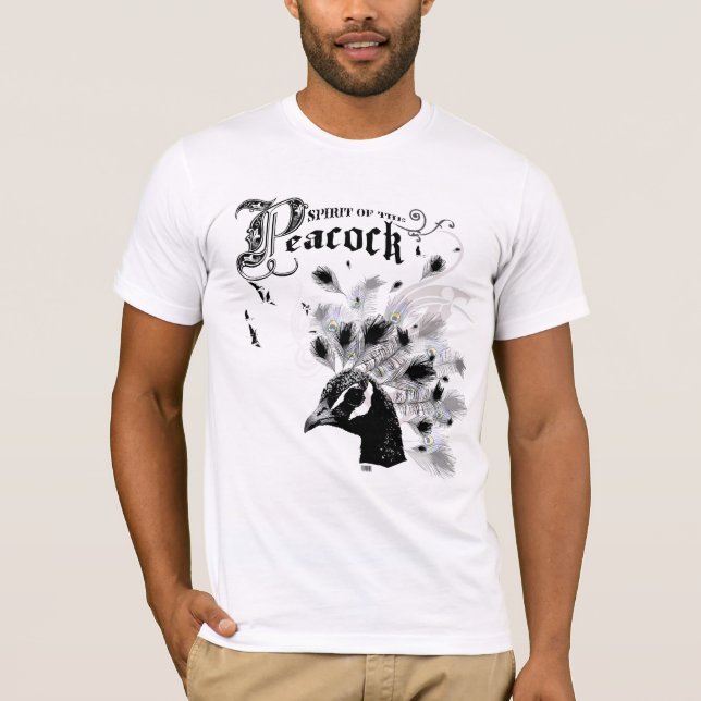 Geist des Pfaus T-Shirt (Vorderseite)