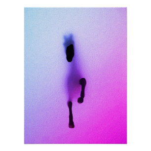 Geist des Pferdes - Abstrakte Mauer Kunst Poster