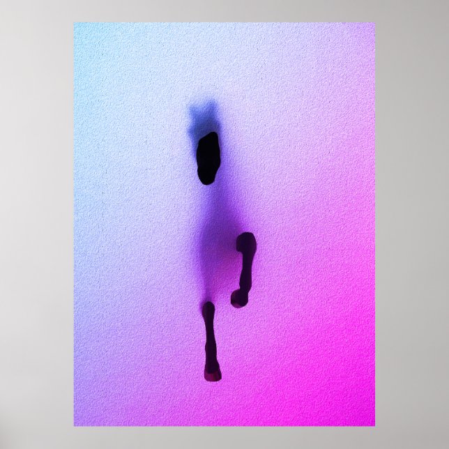 Geist des Pferdes - Abstrakte Mauer Kunst Poster (Vorne)