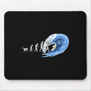 Geist des Surfens Evolution des Menschen Mousepad