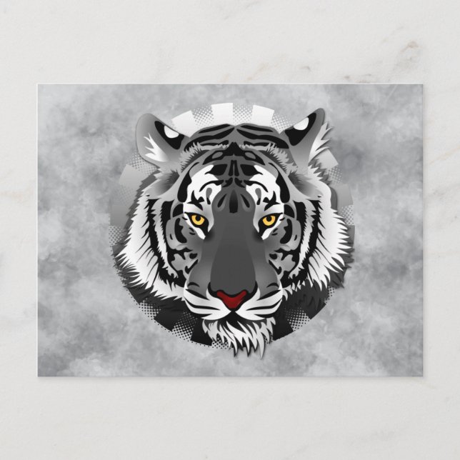 Geist des Tigers Postkarte (Vorderseite)