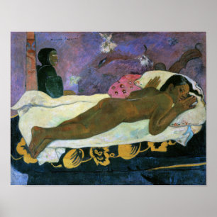 Geist des toten Watching, Gauguin Poster