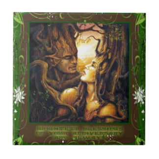 Geist des Waldes Fliese