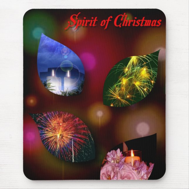 Geist des Weihnachtsmousepads Mousepad (Vorne)