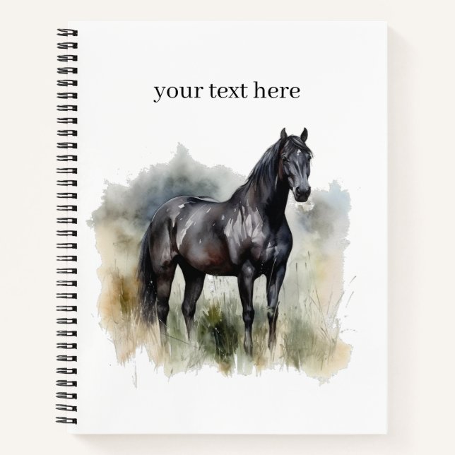 Geist des Wilden Stallion, Brauch Notizbuch (Vorderseite)