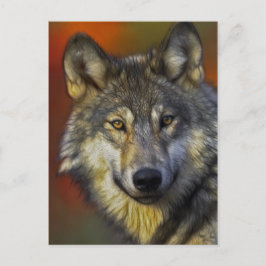 Geist des Wolfs - Geschenke des Therianischen Wolf Postkarte