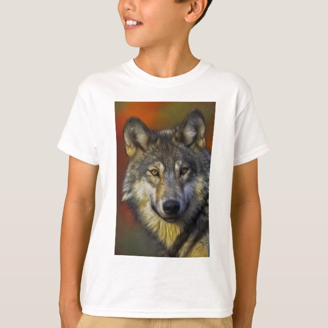 Geist des Wolfs - Geschenke des Therianischen Wolf T-Shirt (Vorderseite)
