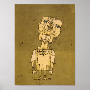Geist eines Genius von Paul Klee Poster