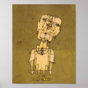 Geist eines Genius von Paul Klee Poster