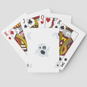 Geist-Emoji Spielkarten