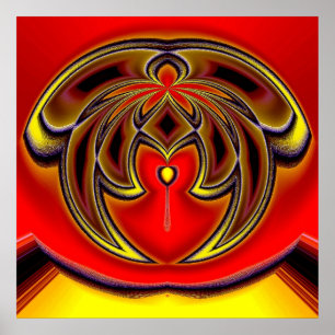 Geist-Führer-Plakat Poster