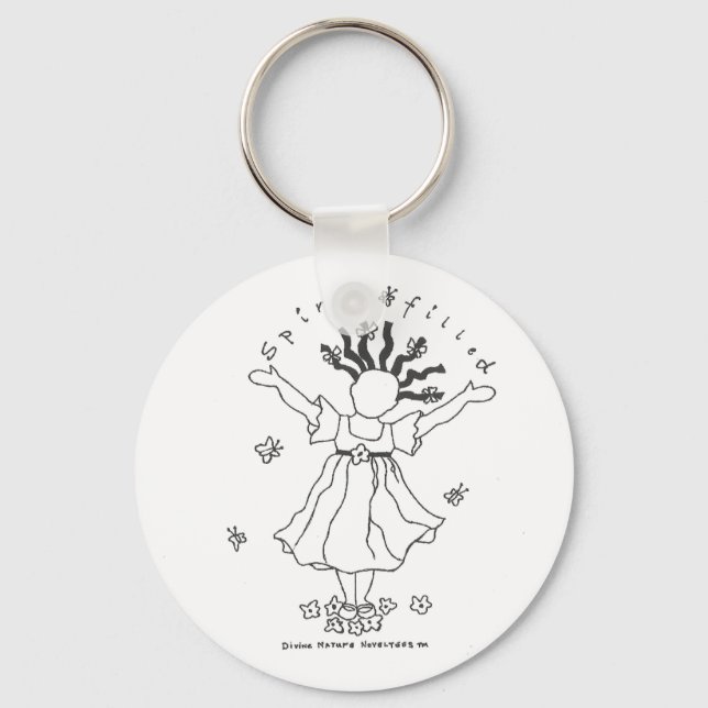 Geist-gefüllter Schlüsselanhänger (Vorderseite)