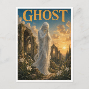 Geist, Gothic Fantasy-Monster Postkarte