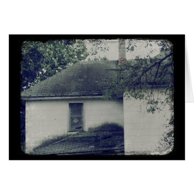 Geist im Fenster (Vorderseite (Horizontal))