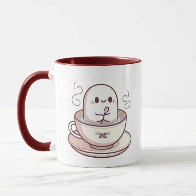 Geist in einem Teacup Tasse (Links)