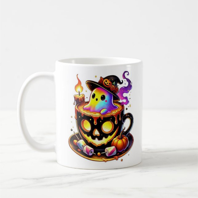 Geist in einer Kaffee-Tasse Kaffeetasse (Links)