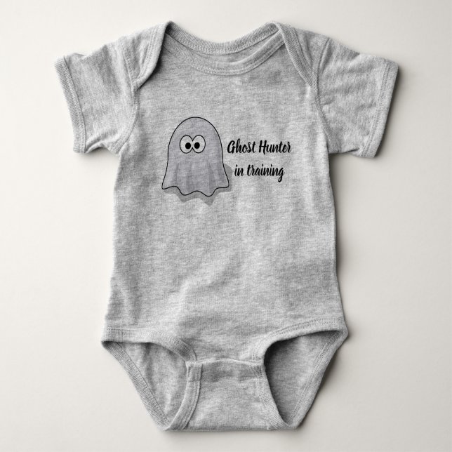 Geist-Jäger in Trainingsbaby onsie Baby Strampler (Vorderseite)