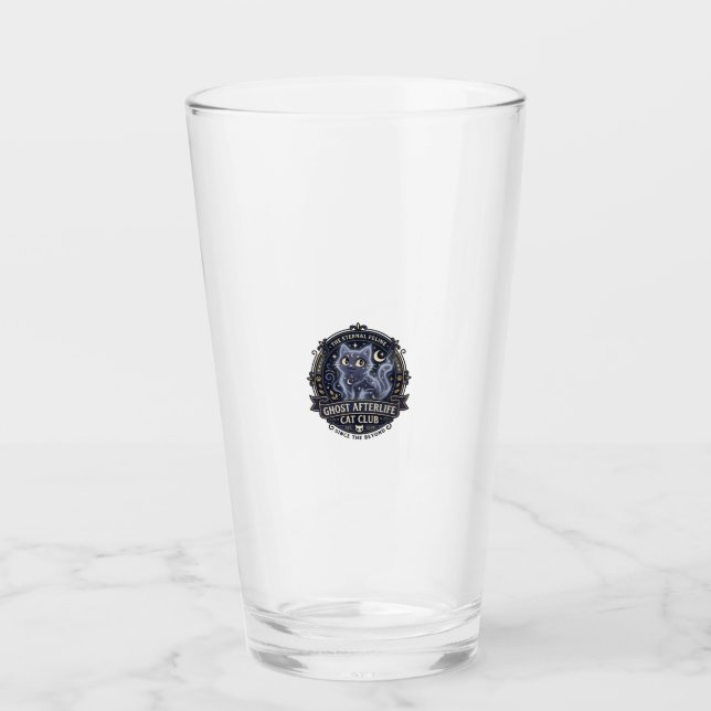 Geist Jenseits Katze Katze Vater Geschenkidee - Ge Glas (Vorderseite)
